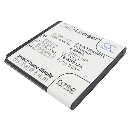 Bsc Preferred K-Touch W608 W680 Mobile Phone Replacement Battery CS-KTW680SL